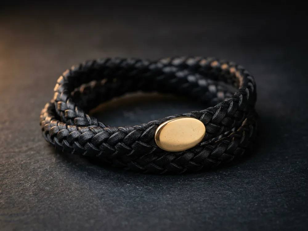 NFC leather wristband